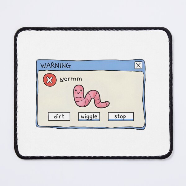 Item preview, Worm designed and sold by WarningWindow.