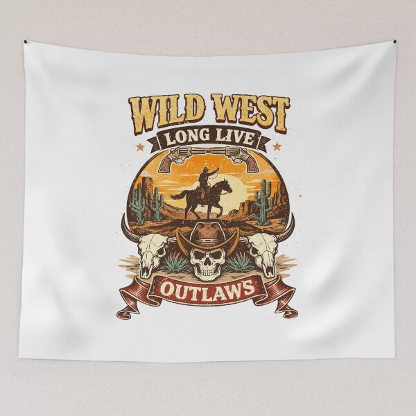 Item preview, Wild West Outlaws T-Shirt designed and sold by Matinez Pink.