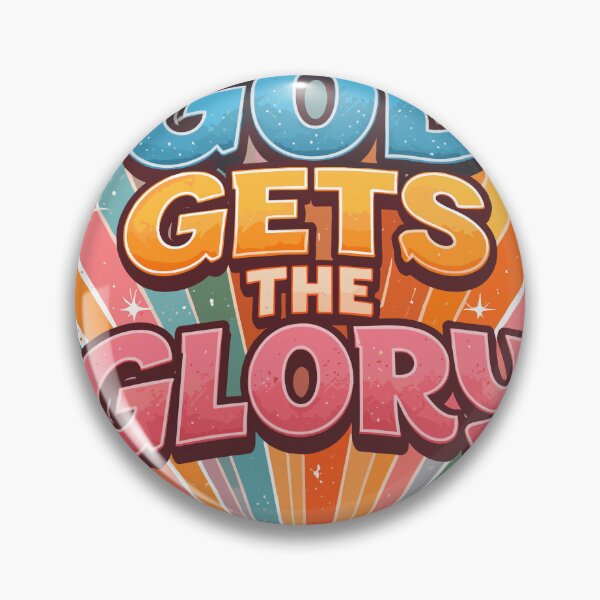 Item preview, GOD GETS THE GLORY T-Shirt designed and sold by Matinez Pink.