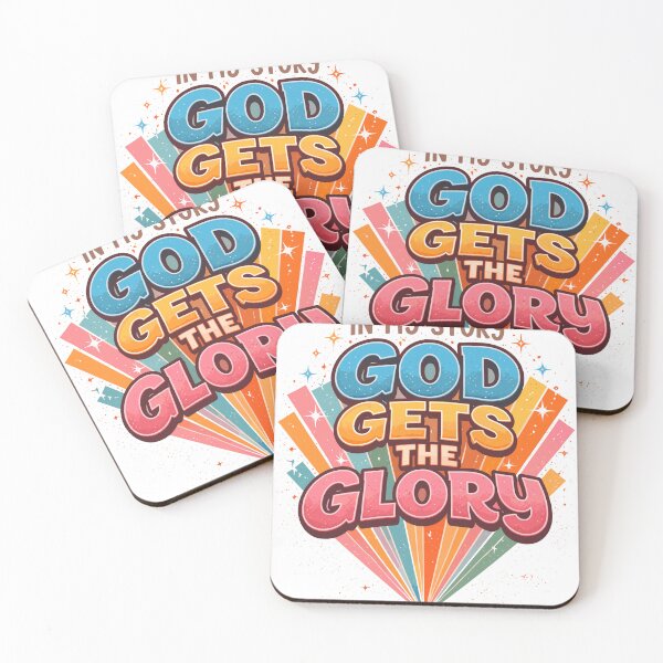 Item preview, GOD GETS THE GLORY T-Shirt designed and sold by Matinez Pink.