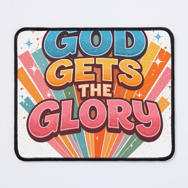 Item preview, GOD GETS THE GLORY T-Shirt designed and sold by Matinez Pink.