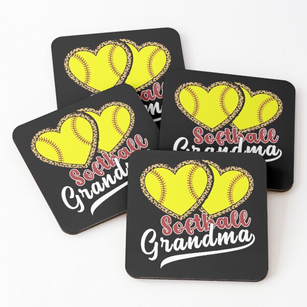 Item preview, Leopard Heart Softball Grandma Gift designed and sold by LashondaGreen89.