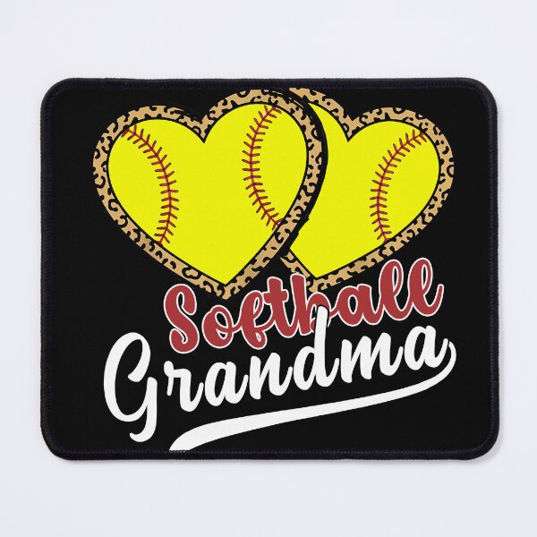 Item preview, Leopard Heart Softball Grandma Gift designed and sold by LashondaGreen89.