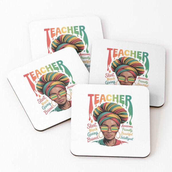 Item preview, Black Teacher Magic Afro Hair Melanin Black History Month designed and sold by SapfireStuArt.
