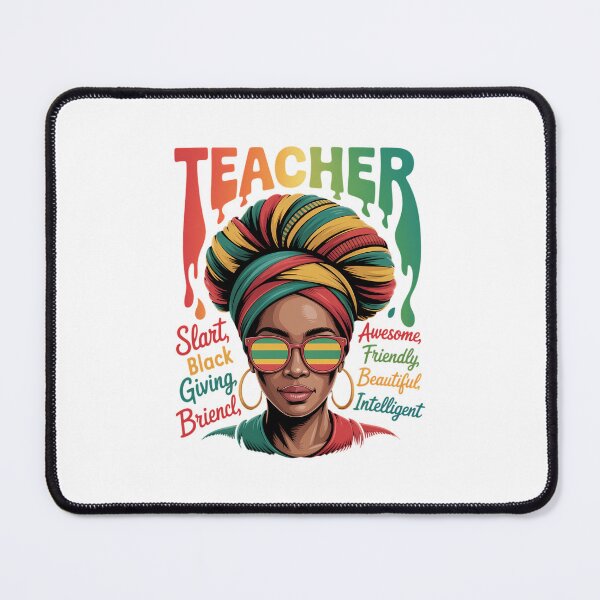 Item preview, Black Teacher Magic Afro Hair Melanin Black History Month designed and sold by SapfireStuArt.
