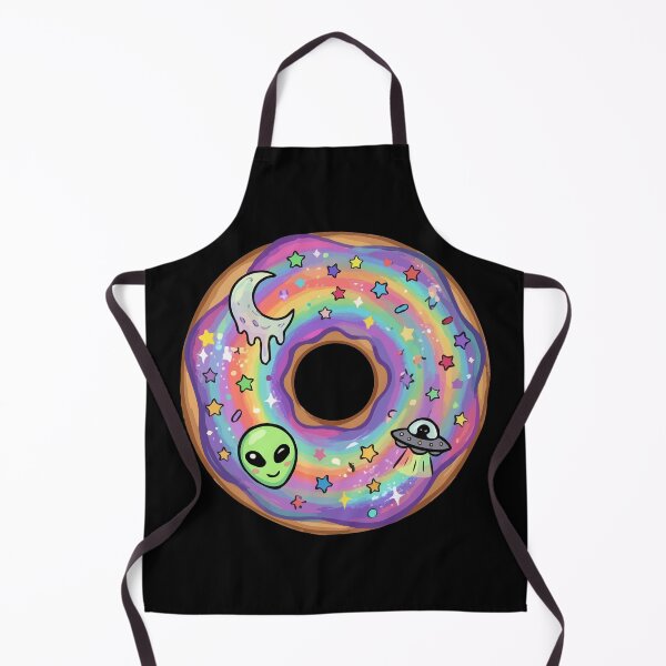 Item preview, Rainbow Frosting Extraterrestrial Pastry designed and sold by Emegan Print Art.