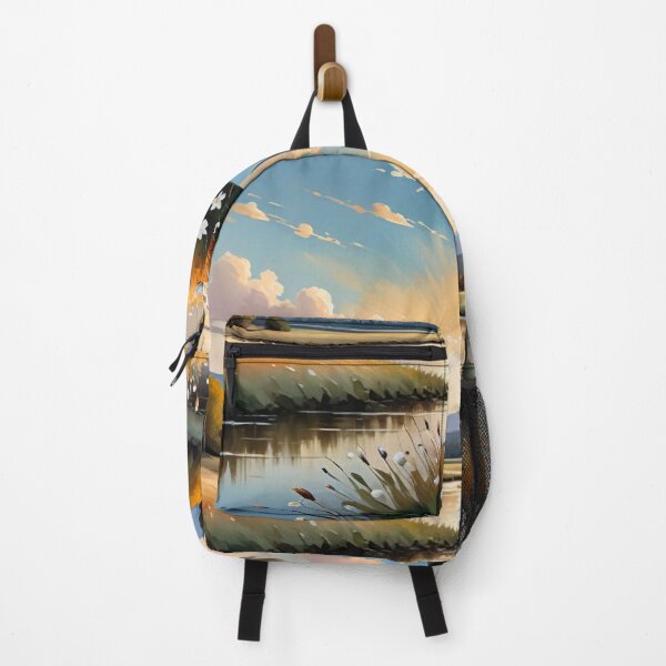 Item preview, Serenity by the Meadow Stream designed and sold by Undersea Ai Art.