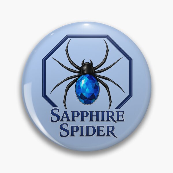 Item preview, Sapphire Spider with gem body designed and sold by Sapphire Spider Innovations.