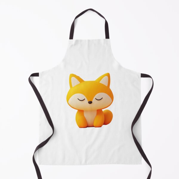 Item preview, Peaceful 3D Sleeping Fox Kawaii Animal Art designed and sold by O2Graphic.
