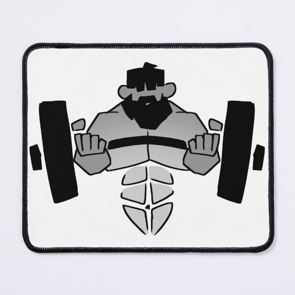 Item preview, CAVEMAN IN GYM  designed and sold by pixrilic.