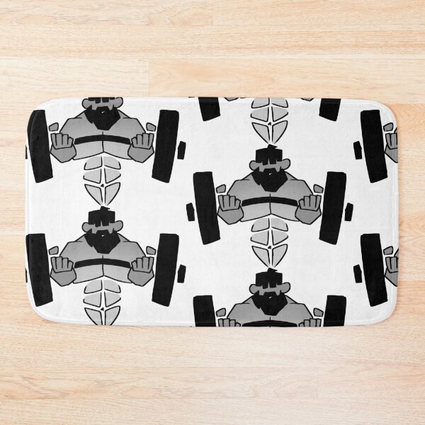 Item preview, CAVEMAN IN GYM  designed and sold by pixrilic.