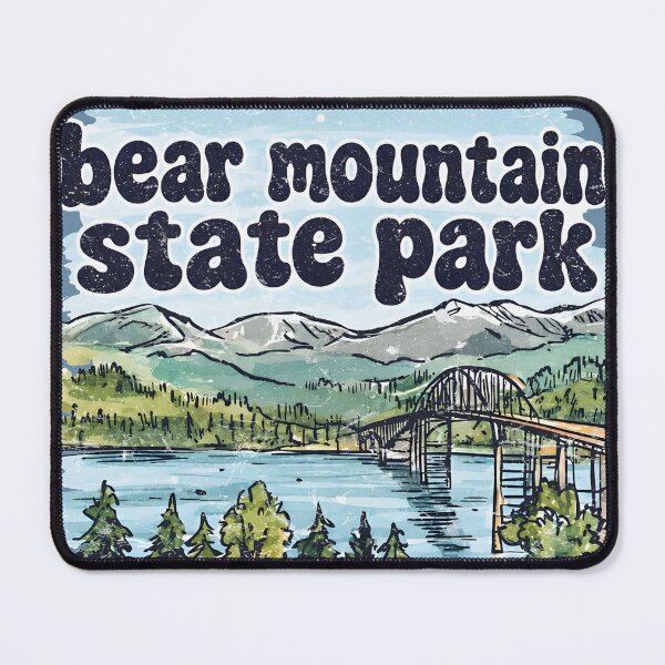 Item preview, Bear Mountain State Park NY Cute Landscape Retro Bicylce designed and sold by HowToCanadian.