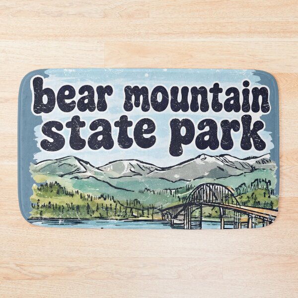 Item preview, Bear Mountain State Park NY Cute Landscape Retro Bicylce designed and sold by HowToCanadian.