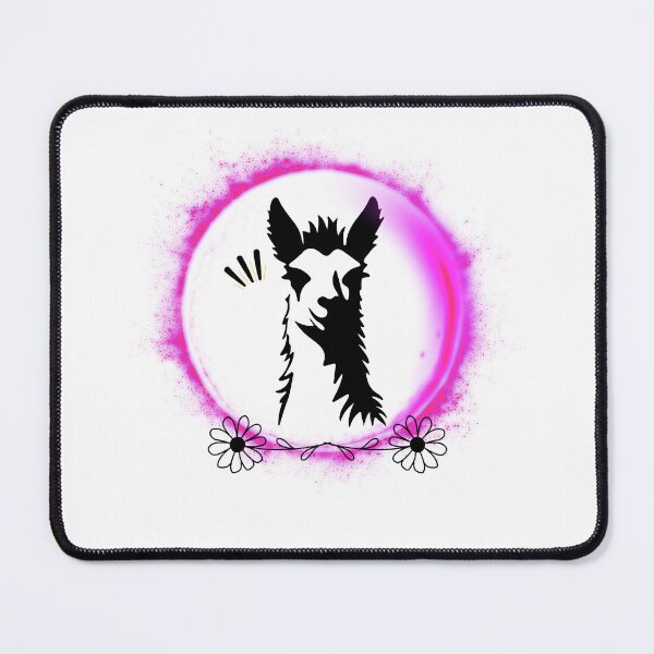 Item preview, Llama dentro do circulo rosa  designed and sold by MandySony.