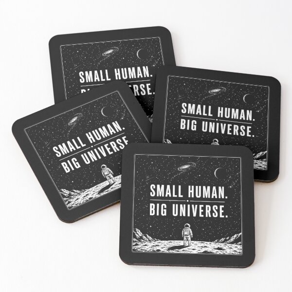 Item preview, Small Human Big Universe Minimal Space Design designed and sold by the-dovlat.