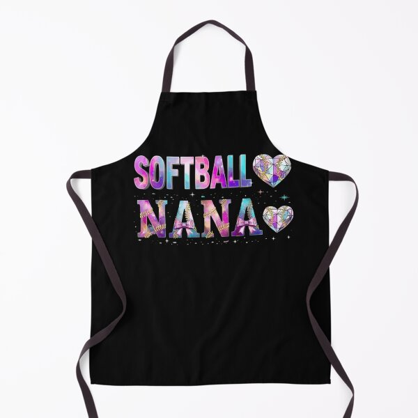 Artikelvorschau, Galaxy Glitter Softball Nana Design entworfen und verkauft von LashondaGreen89.