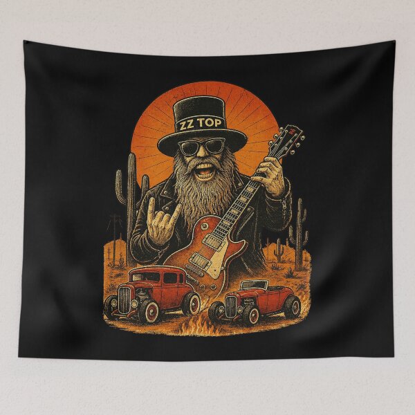 Item preview, Music - ZZ Top designed and sold by Patchina.
