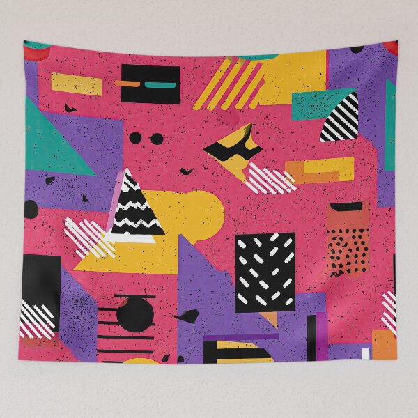 Item preview, 80s and 90s Retro Pop Pattern designed and sold by AeonAcademy.