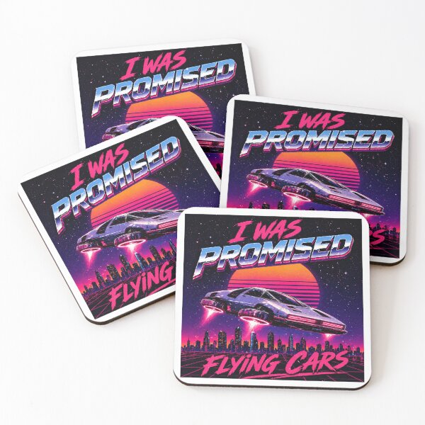 Item preview, Retro Futuristic Flying Car Synthwave Sci-Fi designed and sold by the-dovlat.