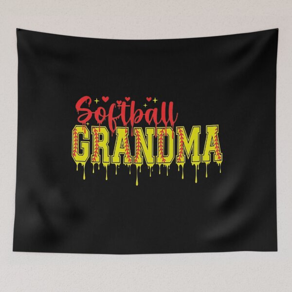 Item preview, Dripping Softball Grandma Graphic Design designed and sold by LashondaGreen89.