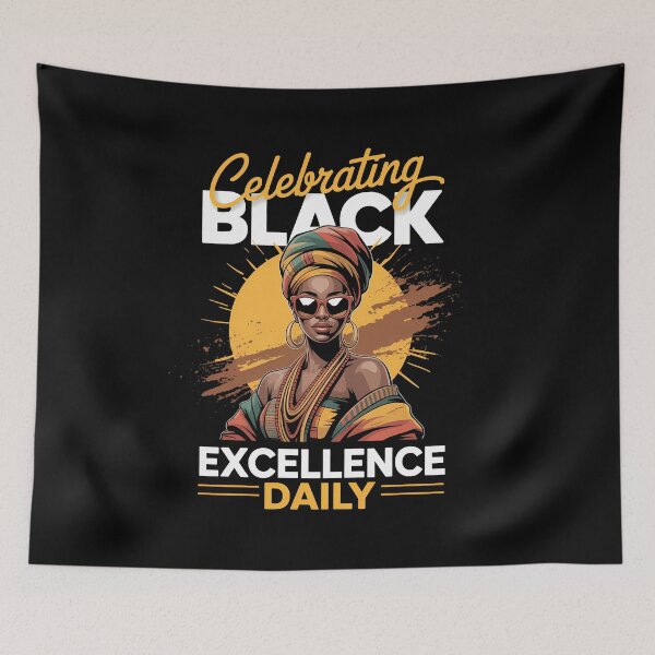 Item preview, Black Women Celebrating Black Excellence Daily Black History designed and sold by SapfireStuArt.