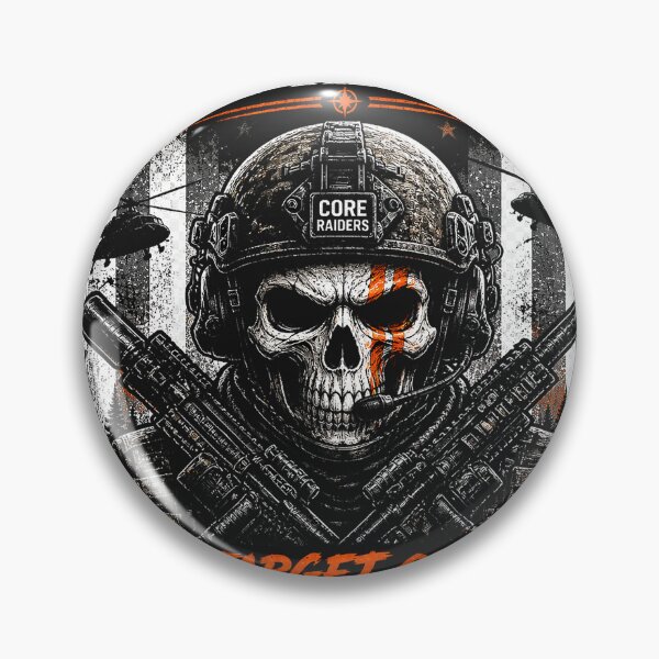 Item preview, CoreRaiders Skull Fire Logo Streetwear Design 3 designed and sold by CoreRaiders.