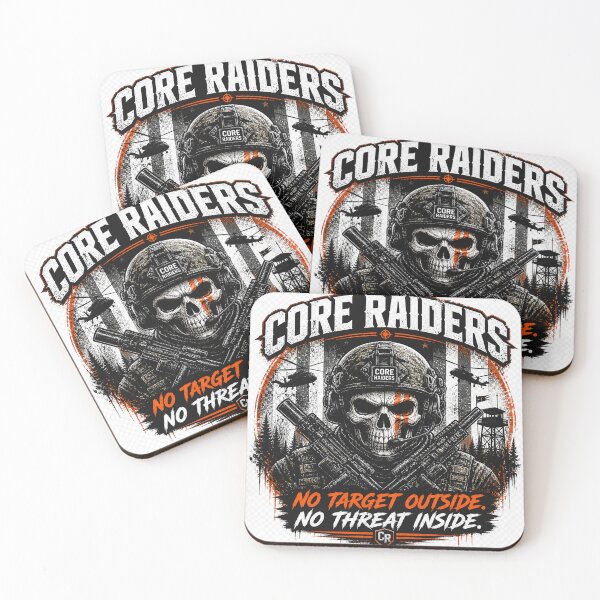 Item preview, CoreRaiders Skull Fire Logo Streetwear Design 3 designed and sold by CoreRaiders.