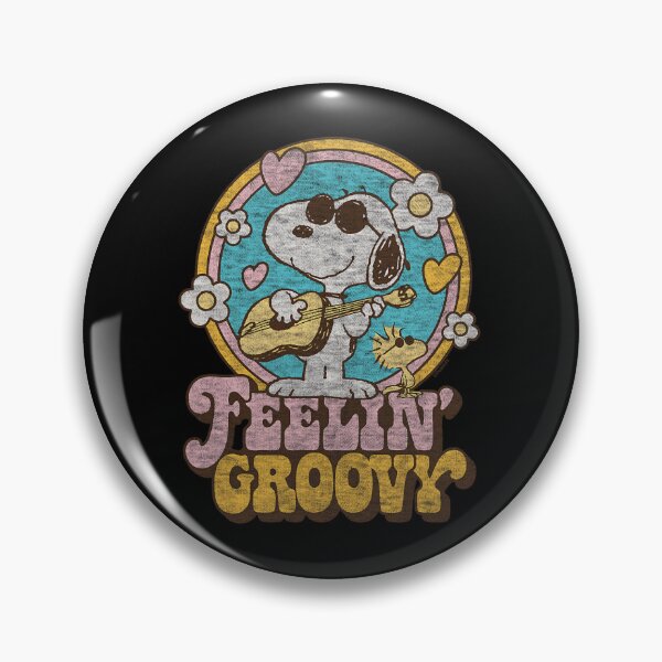 Item preview, Peanuts Feelin Groovy Snoopy Guitar Art designed and sold by delorinzo.