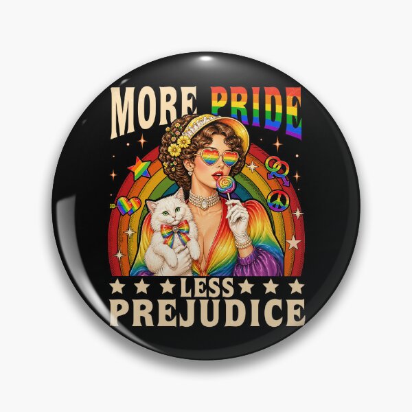 Item preview, More Pride Less Prejudice Lgbt  designed and sold by Patchina.
