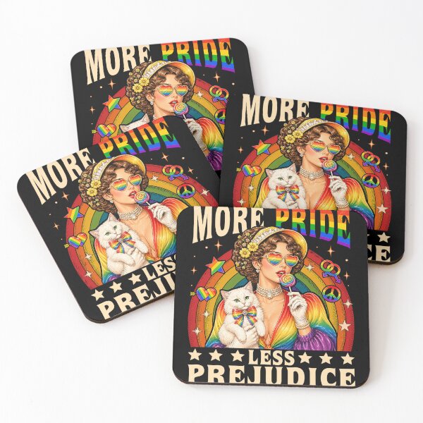 Item preview, More Pride Less Prejudice Lgbt  designed and sold by Patchina.