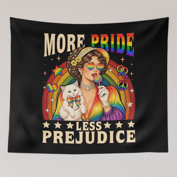 Item preview, More Pride Less Prejudice Lgbt  designed and sold by Patchina.