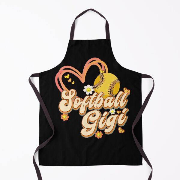 Item preview, Retro Floral Softball Gigi Design designed and sold by LashondaGreen89.