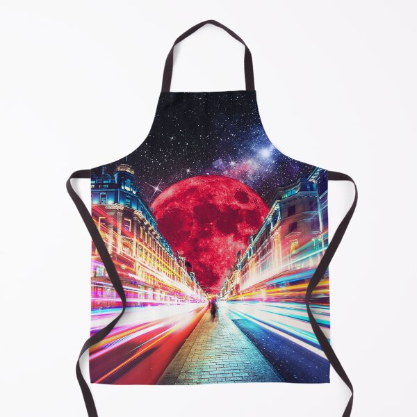Item preview, Neon City Red Moon designed and sold by berwies-artwork.