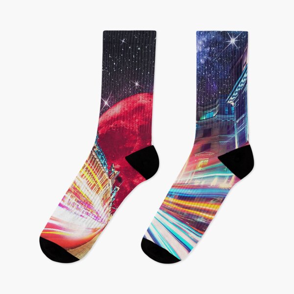 Item preview, Neon City Red Moon designed and sold by berwies-artwork.