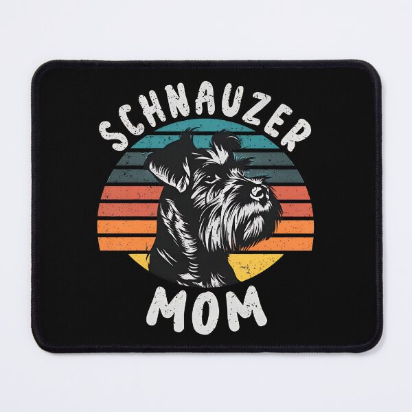 Item preview, Schnauzer Mom Vintage Retro Sunset Dog Mom designed and sold by Dmo3HarkoArt.