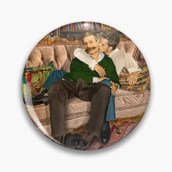 Item preview, Victorian Gay Kiss (II) designed and sold by PrivateVices.