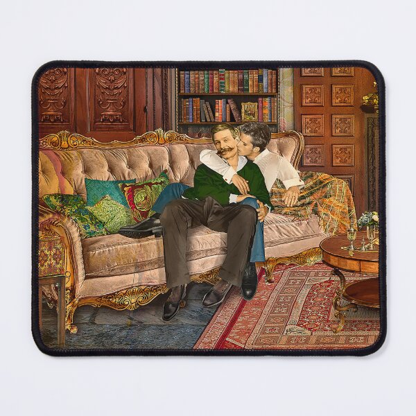 Item preview, Victorian Gay Kiss (II) designed and sold by PrivateVices.