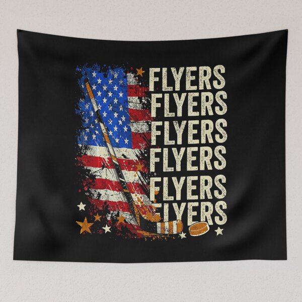 Item preview, Vintage Let's Go Flyers Up Mode Eagle for Game Day  designed and sold by Patchina.