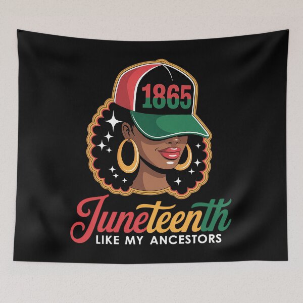 Item preview, Black Women Freedom 1865 Juneteenth Like My Ancestors designed and sold by SapfireStuArt.