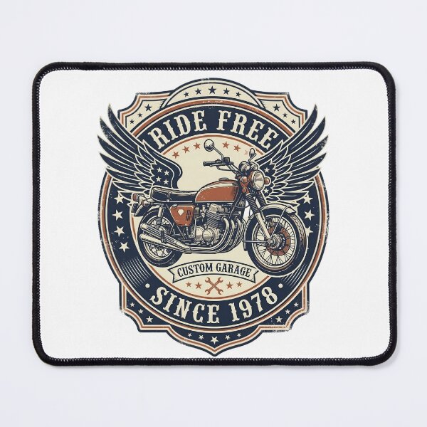 Item preview, 1978 Retro Motorcycle Badge designed and sold by aashcreat.