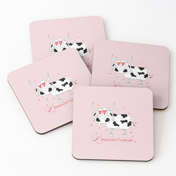 Item preview, Cow Love - Cute Cow Illustration designed and sold by Ajova-.