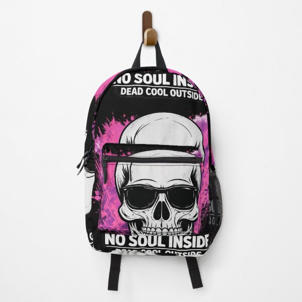 Item preview, No Soul Inside – Dead Cool Outside Skull Design designed and sold by Ecocrushstudio.