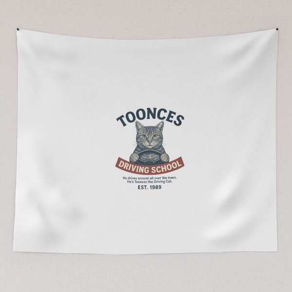 Item preview, Toonces Driving School Est 1989 designed and sold by UllricKramer.