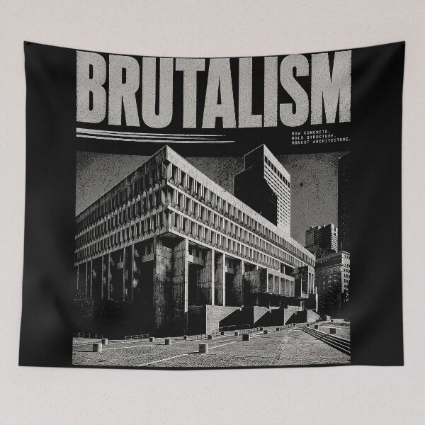 Item preview, Art of brutalism designed and sold by Saint Arts Studio.