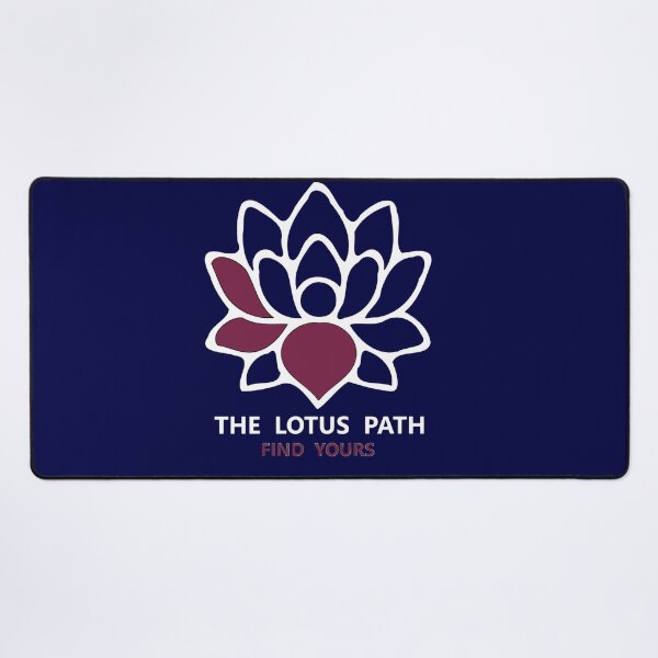 Item preview, The Lotus Path - Find Yours - Dark Version designed and sold by The Bold Line Studio.