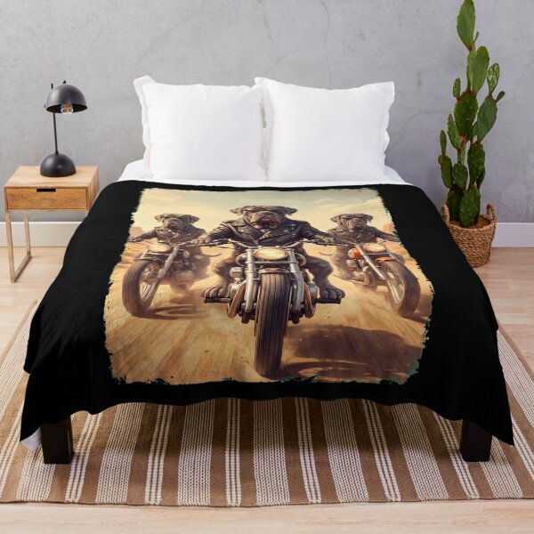 Item preview, Funny Neapolitan Mastiff Motorcycle Meme Dog Lover designed and sold by DoodleTortle.