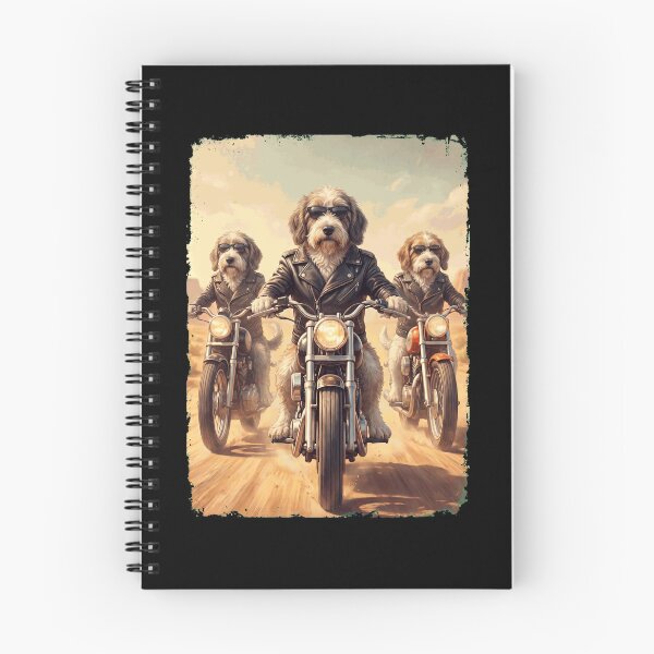 Item preview, Funny Petit Basset Griffon Vendeen Motorcycle Meme Dog Lover designed and sold by DoodleTortle.
