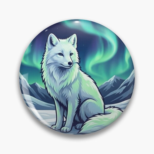 Item preview, Arctic Fox Shirt Cute Winter Animal Graphic Snow Fox Lover Tee. designed and sold by TrebdoraCrafts.