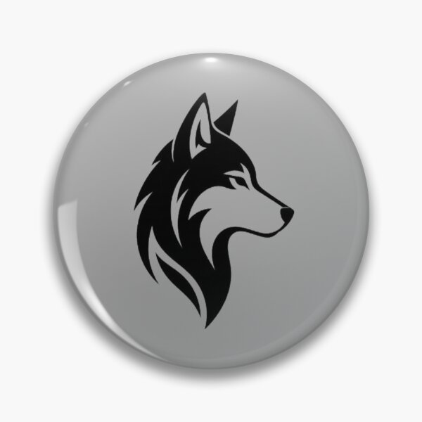 Item preview, Tribal Wolf Head Minimalist Animal Design designed and sold by GRYFFWEAR.