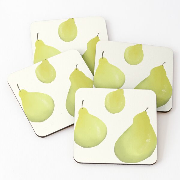 Item preview, Pear Pattern — Blue Lemon Studio Original Illustration designed and sold by BluelemonStudio.